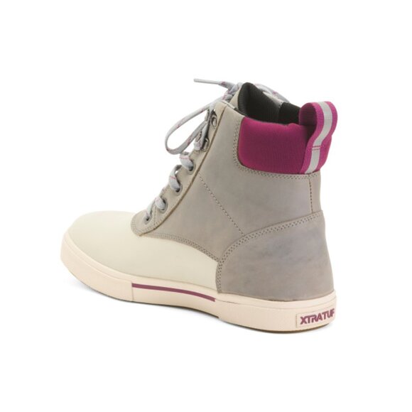 XTRATUF Multi Waterproof Leather Lace Ankle Deck Boots - Picture 2 of 2